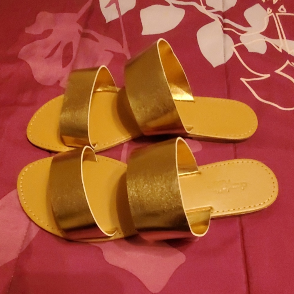 Rose gold sandals - Picture 3 of 3